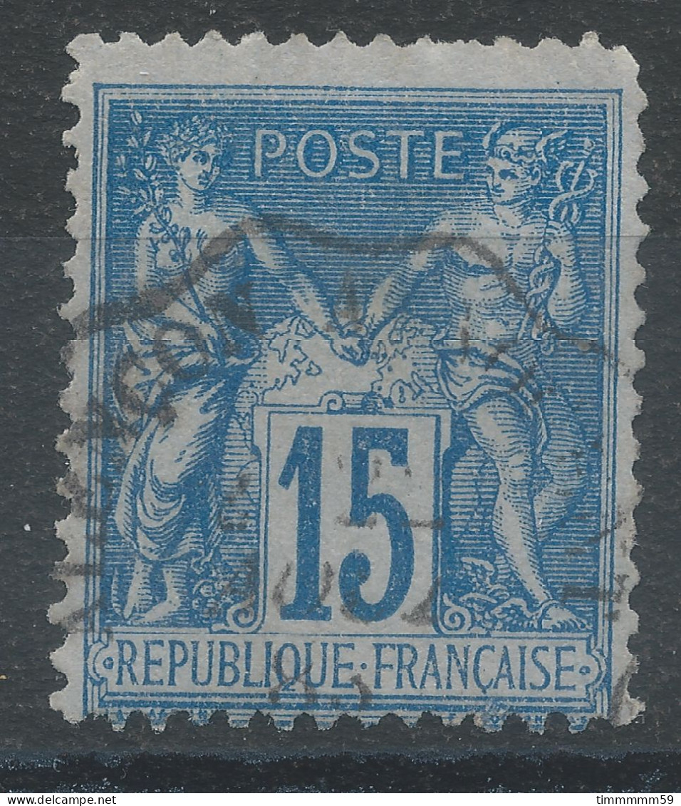 Lot N°82797   N°90, Oblitéré Cachet à Date Des Ambulants - 1876-1898 Sage (Tipo II)