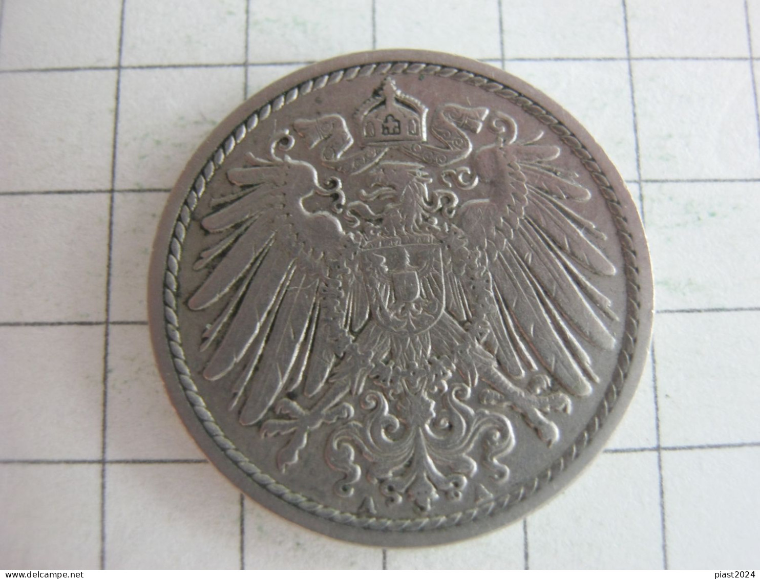 Germany 5 Pfennig 1911 A - 5 Pfennig