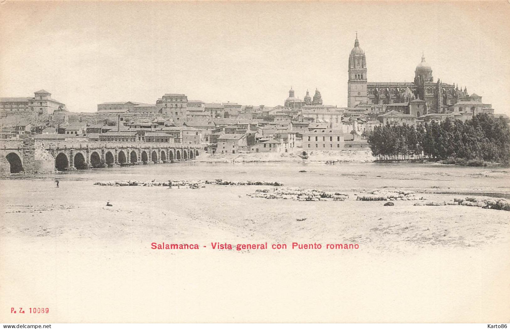 Salamanca * Vista General Con Puento Romano * Espana Salamanque - Salamanca