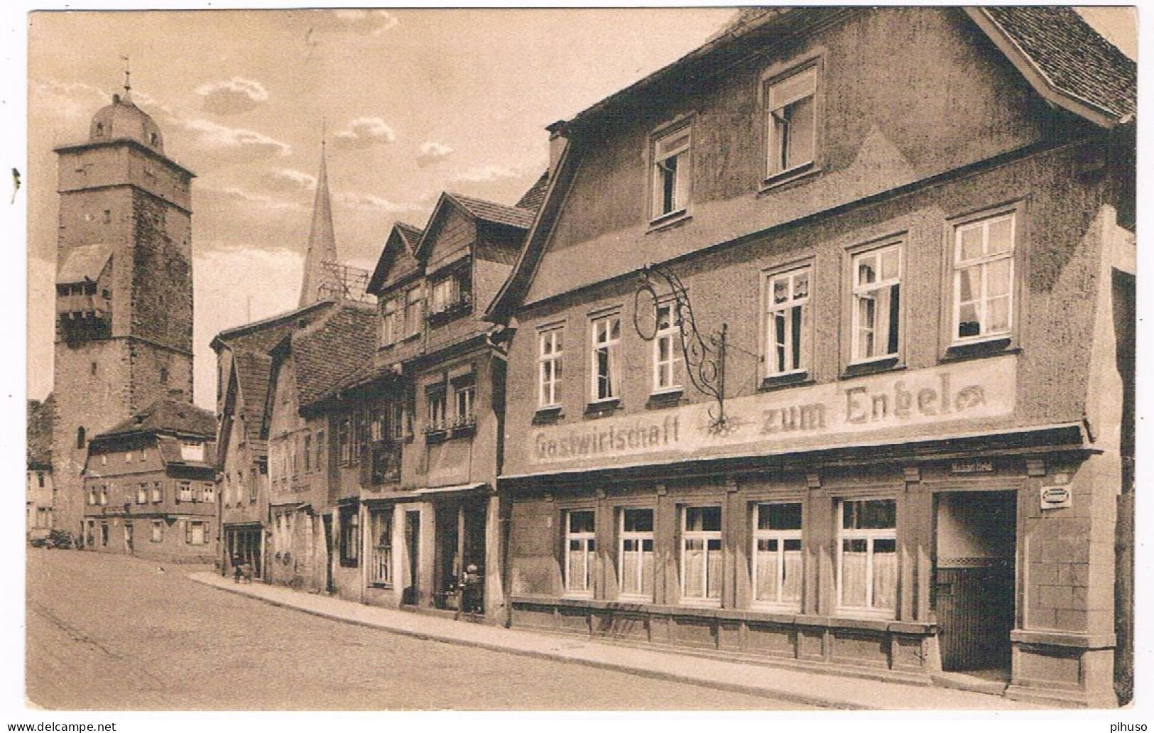 D-17037  LOHR AM MAIN: Gasthaus Zum Engel - Lohr