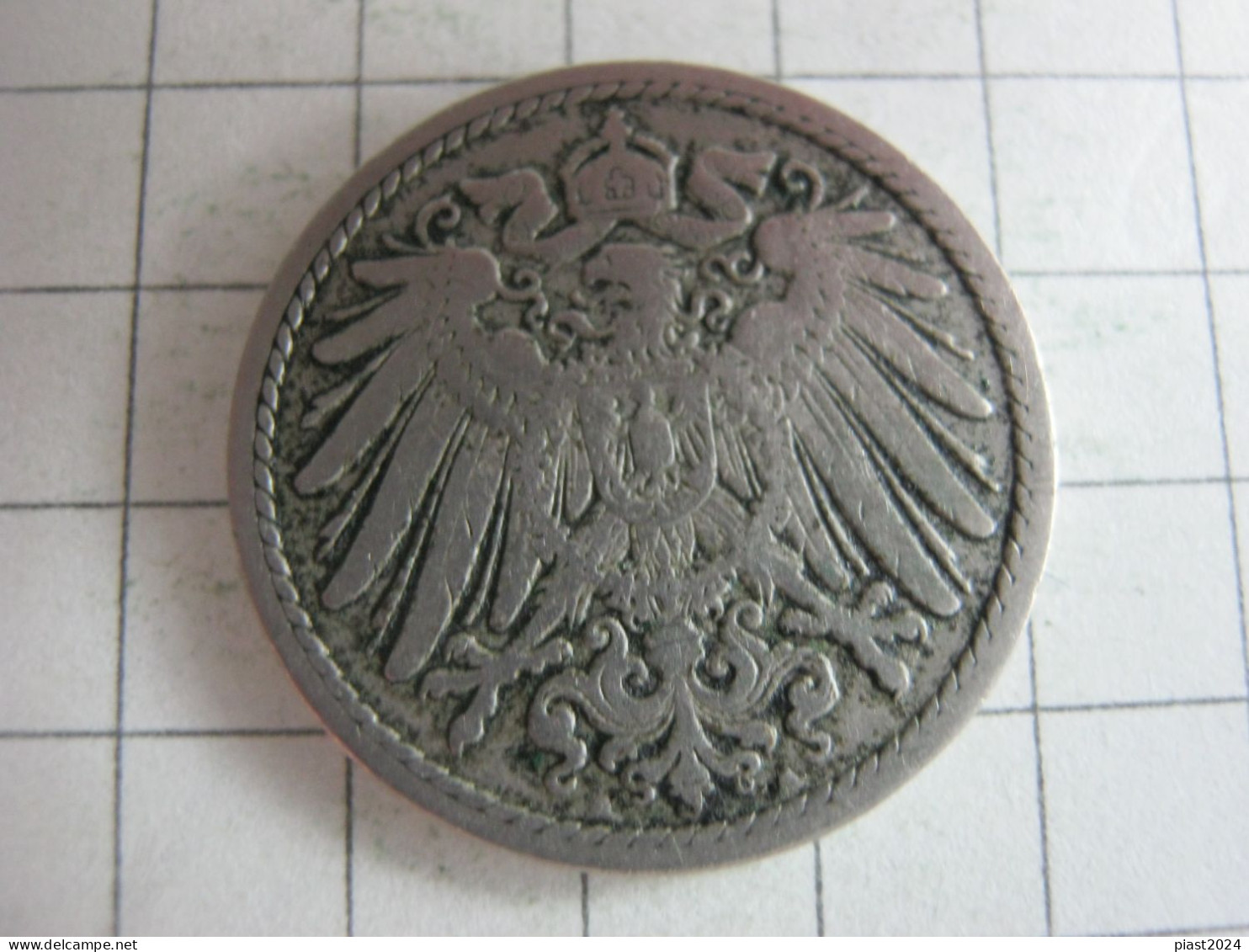 Germany 5 Pfennig 1897 A - 5 Pfennig