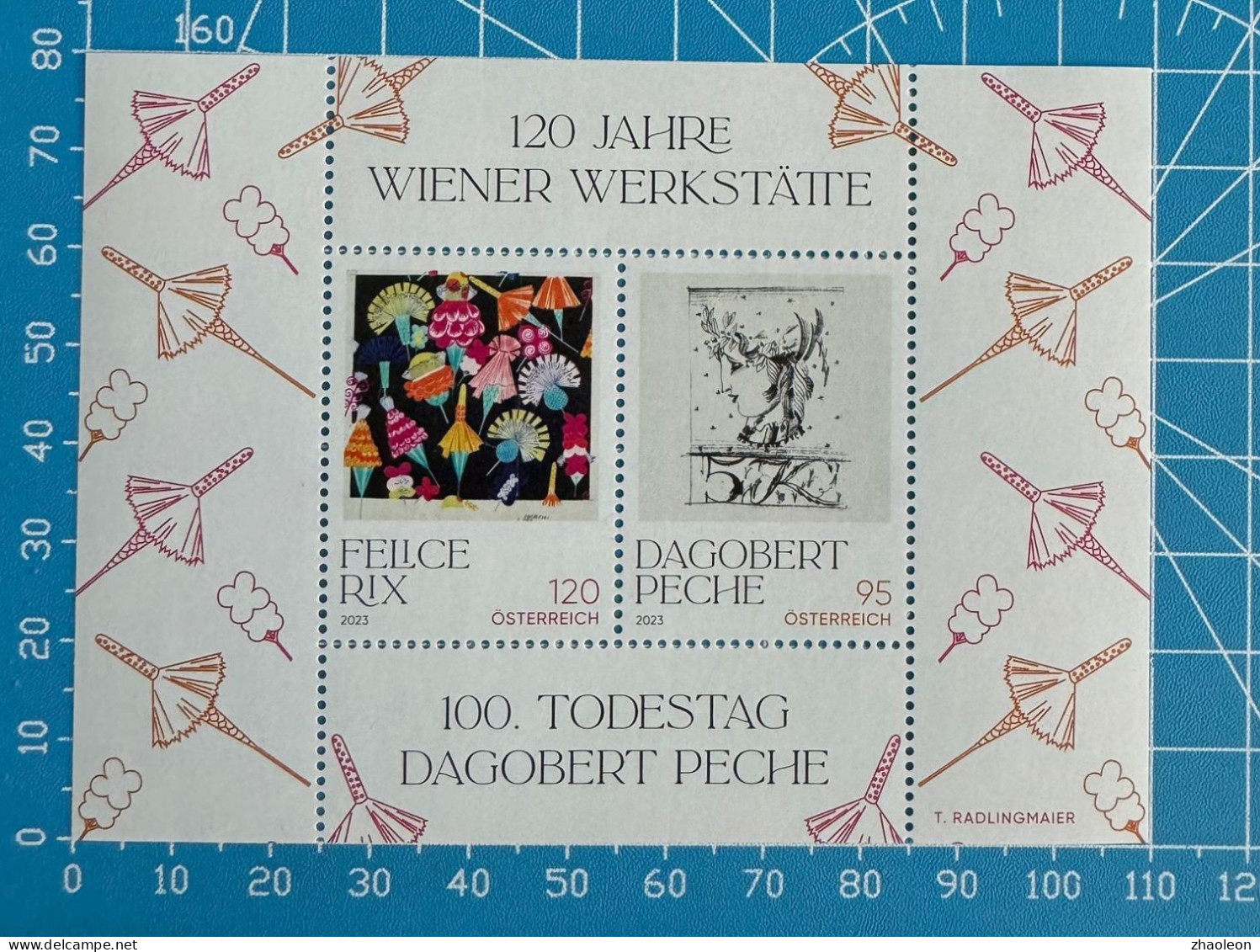 120 Jahre Wiener Werkstätte / 100. Todestag Dagobert Peche - Unused Stamps