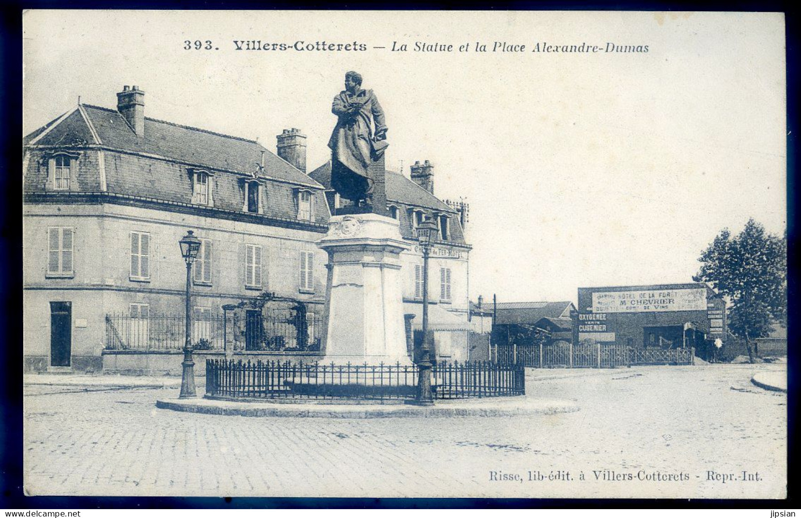 Cpa Villers Cotterets -- Au Dos Cachet  87ème Régiment Territorial D' Infanterie 15ème Compagnie STEP137 - 1877-1920: Période Semi Moderne