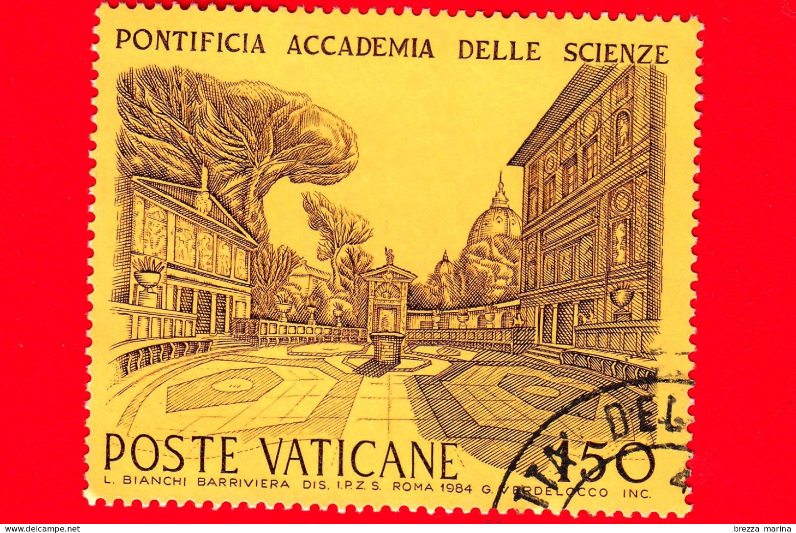 VATICANO - Usato - 1984 - Istituzioni Culturali E Scientifiche Della Santa Sede - Accademia Delle Scienze - 150 - Used Stamps