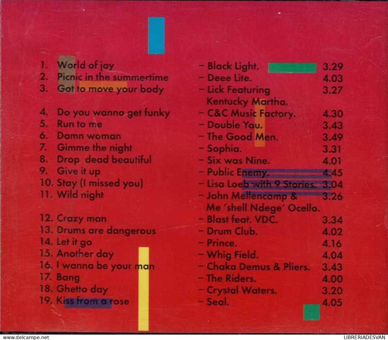 Chartbusters 1994 Volume 9. CD - Disco, Pop