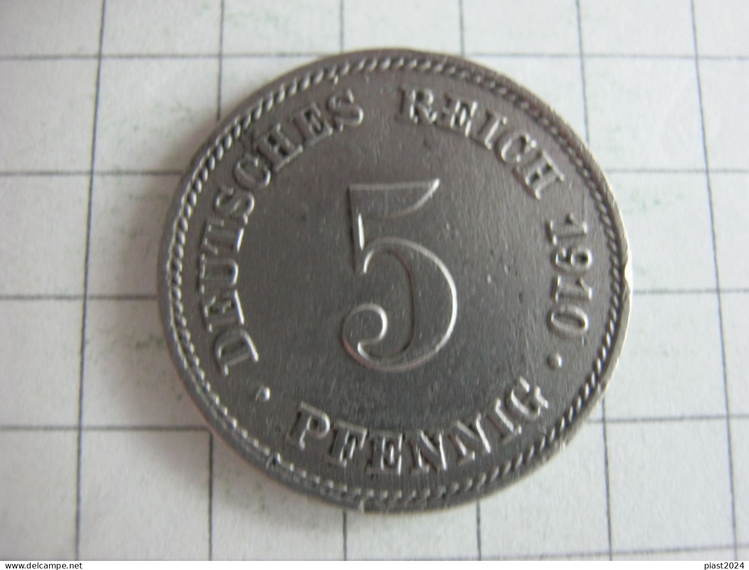 Germany 5 Pfennig 1910 G - 5 Pfennig