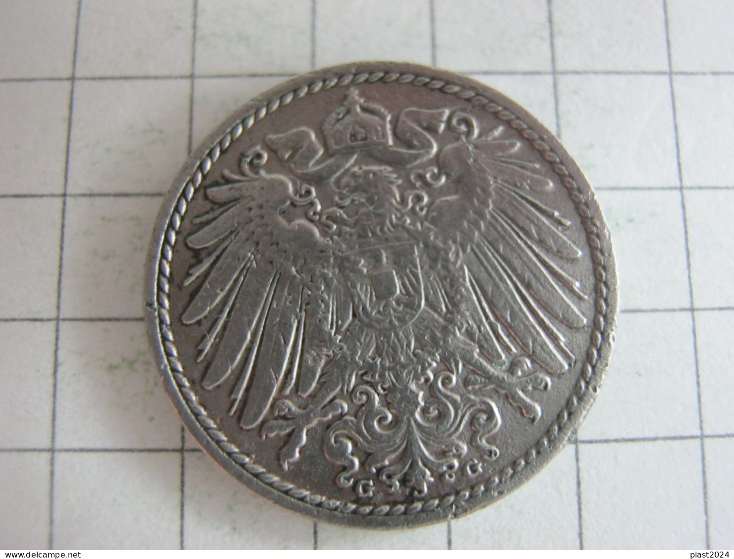 Germany 5 Pfennig 1910 G - 5 Pfennig