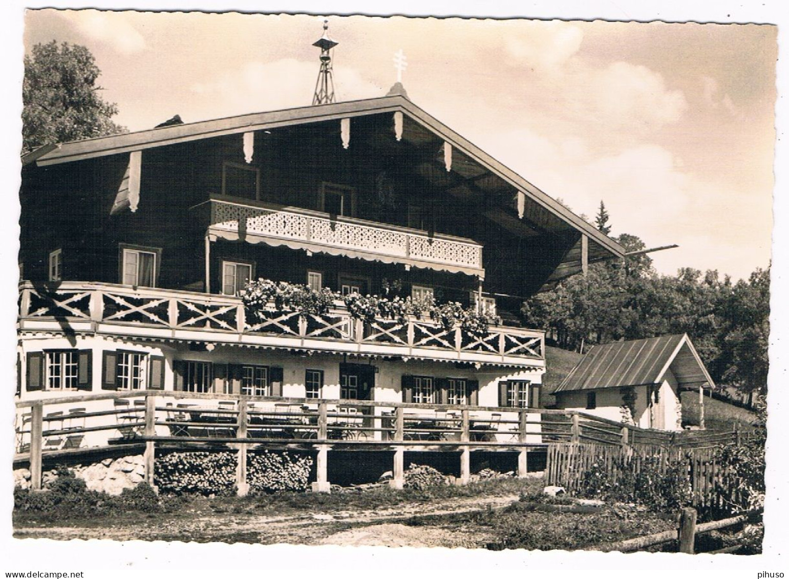 D-17044  FLINTSBACH Am INN : Schöner Ausblick Auf Die Tiroler Alpen - Rosenheim