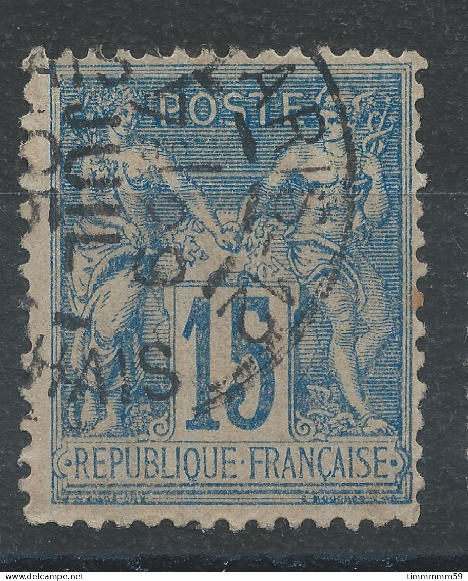 Lot N°82799   N°90, Oblitéré Cachet à Date De PARIS 12 "Bd BEAUMARCHAIS" - 1876-1898 Sage (Type II)