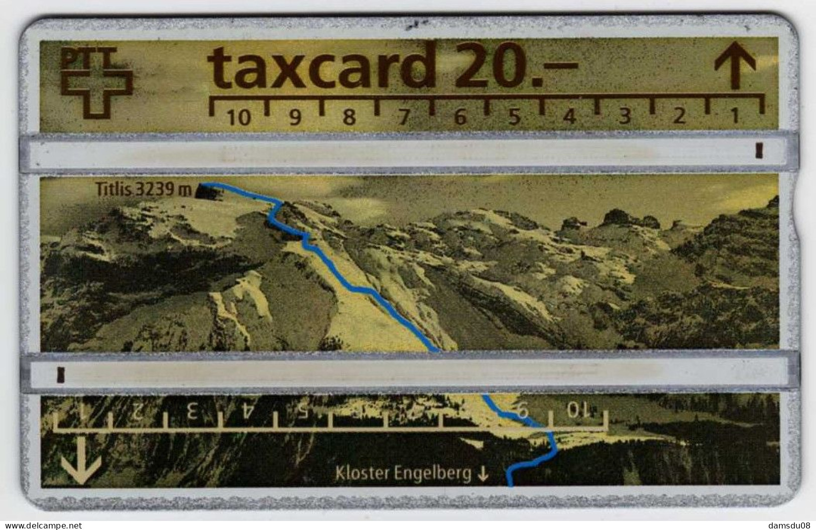 Suisse Taxcard 20 Kloster Engelberg - Zwitserland