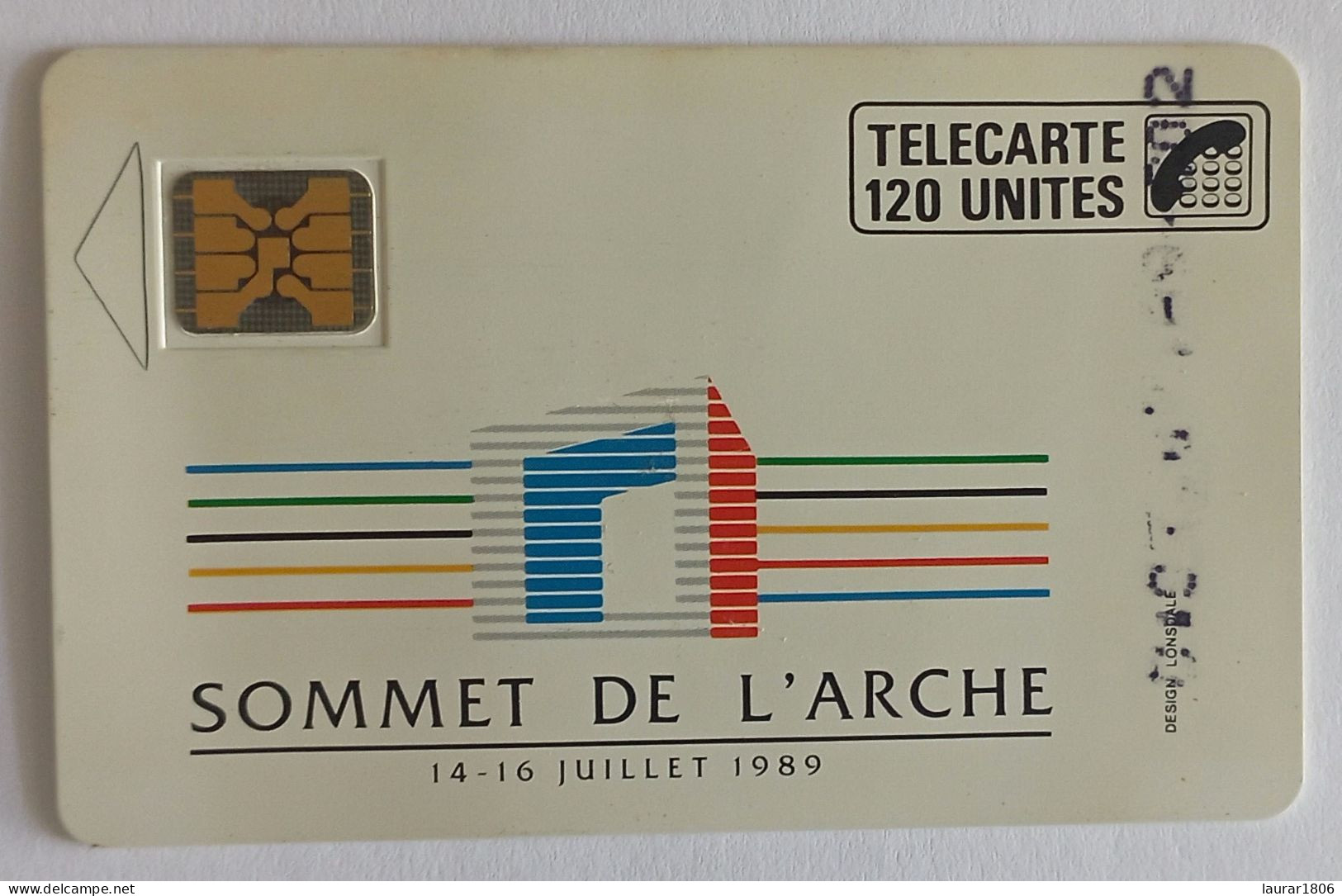 TELECARTE TELECARTE INTERNE - C42 SOMMET DE L'ARCHE - SC4 - 120U - EC - Interne Telefoonkaarten