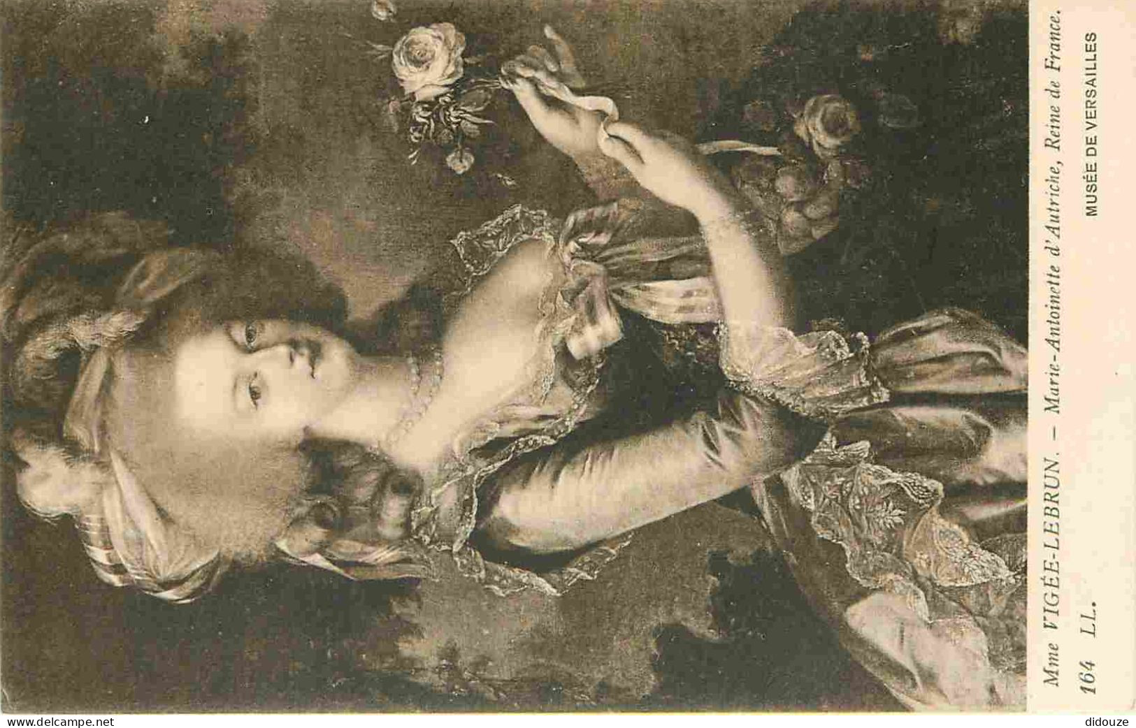 Art - Peinture Histoire - Mme Vigée Lebrun - Marie-Antoinette D'Autriche Reine De France - Portrait - Publicité Horsine  - Pittura & Quadri