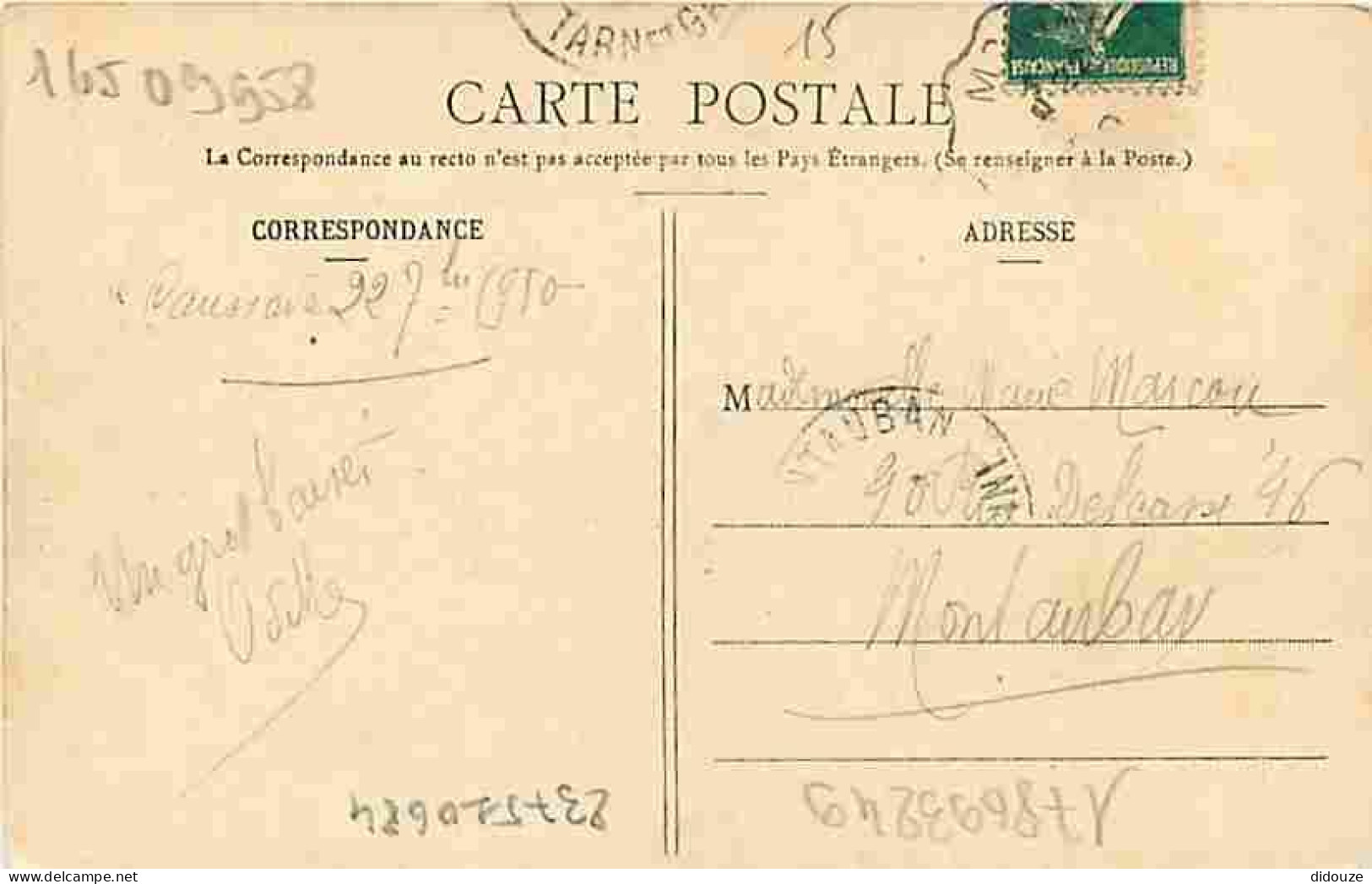 82 - Caussade - La Taverne - CPA - Voir Scans Recto-Verso - Caussade