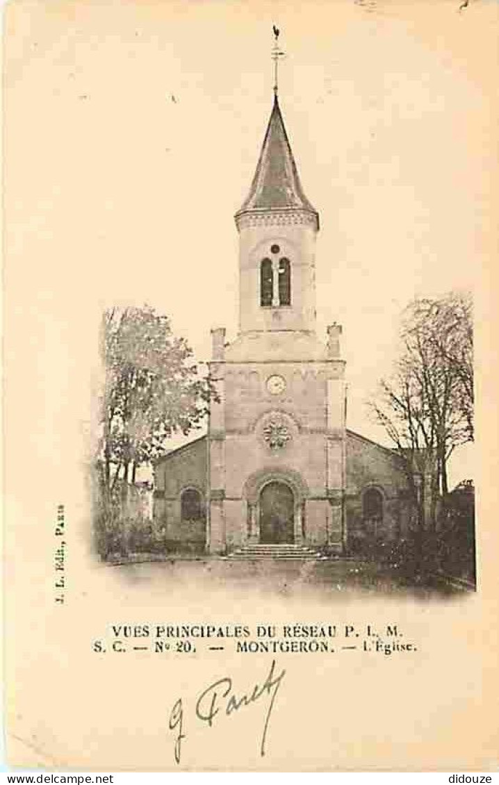 91 - Montgeron - L'Eglise - CPA - Voir Scans Recto-Verso - Montgeron