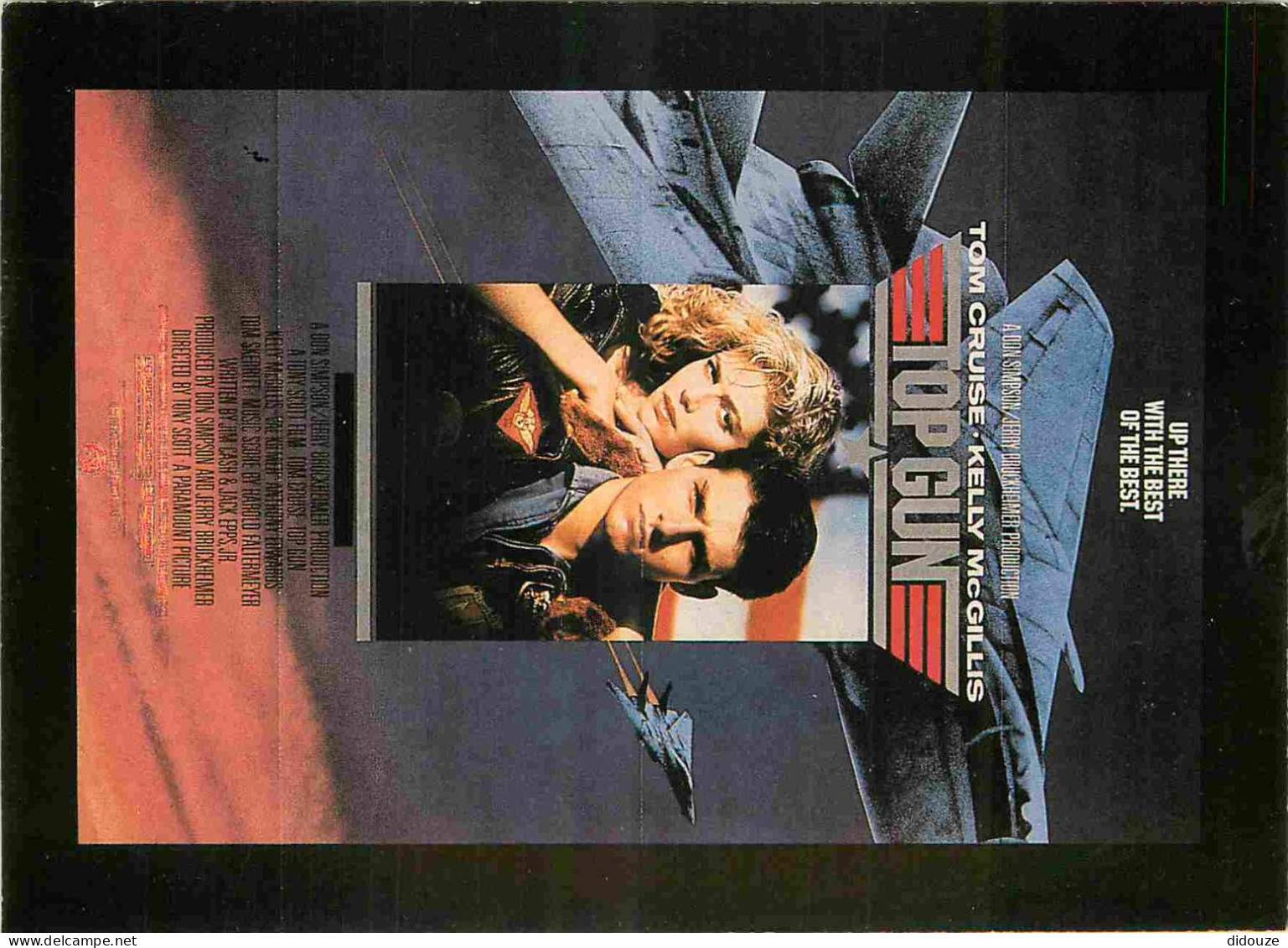 Cinema - Affiche De Film - Top Gun - Tom Cruise - Kelly Mc Gillis - CPM - Carte Neuve - Voir Scans Recto-Verso - Posters On Cards