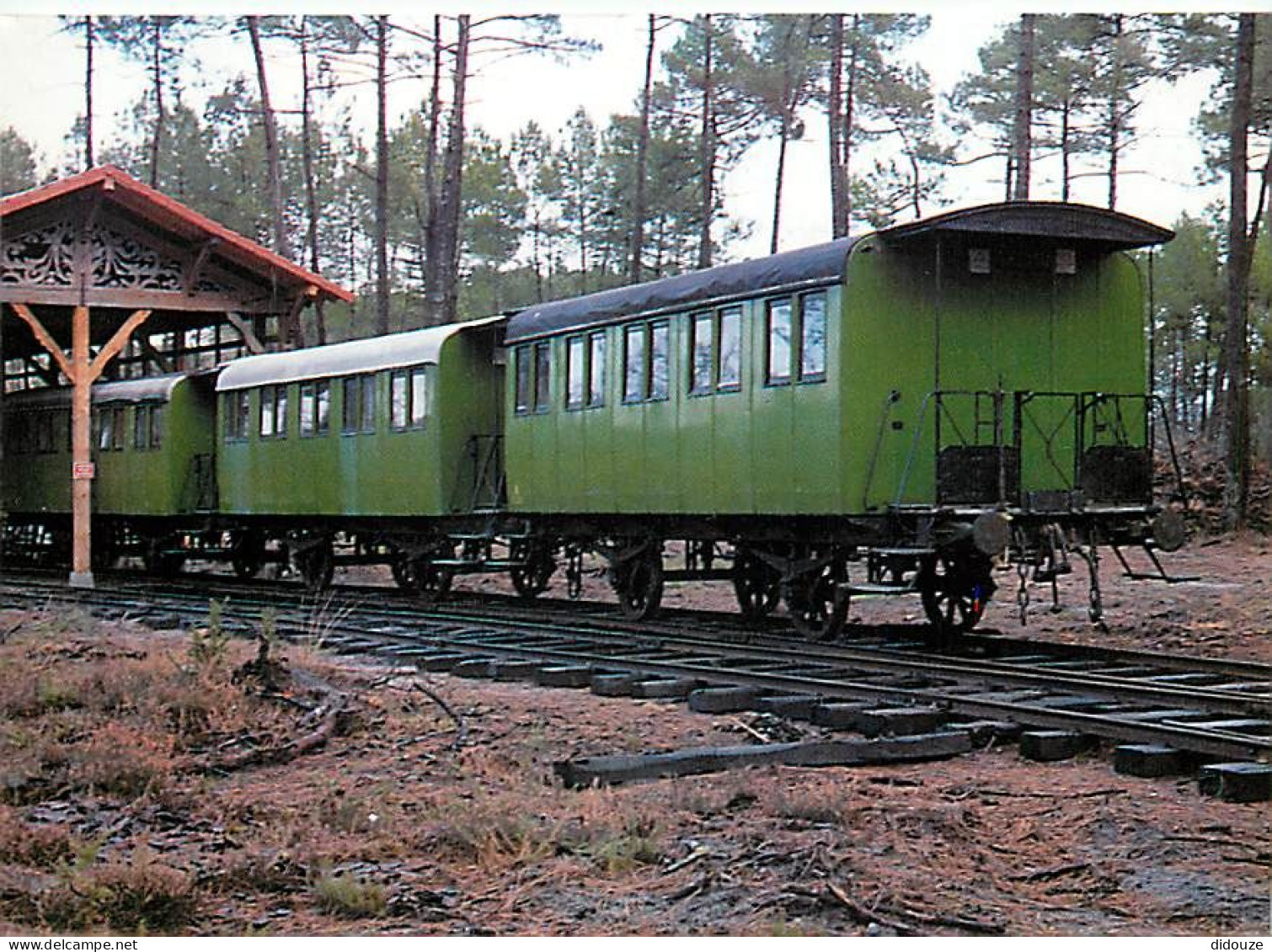 Trains - Parc Naturel Régional Des Landes De Gascogne - Ecomusée De La Grande Lande Marqueze Sabres (Landes) - 40108 Voi - Treinen