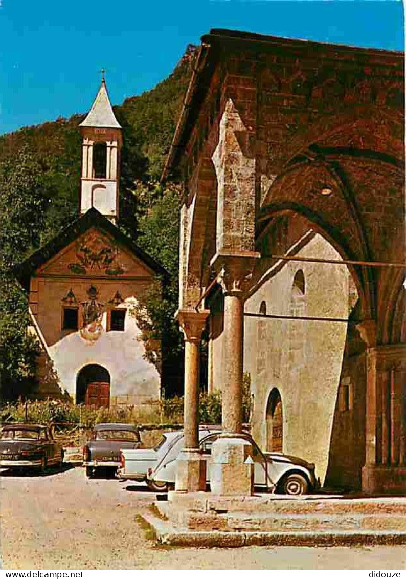 Automobiles - Vallouise - Le Porche De L'Eglise - La Chapelle Des Pénitents - Carte Neuve - CPM - Voir Scans Recto-Verso - Turismo