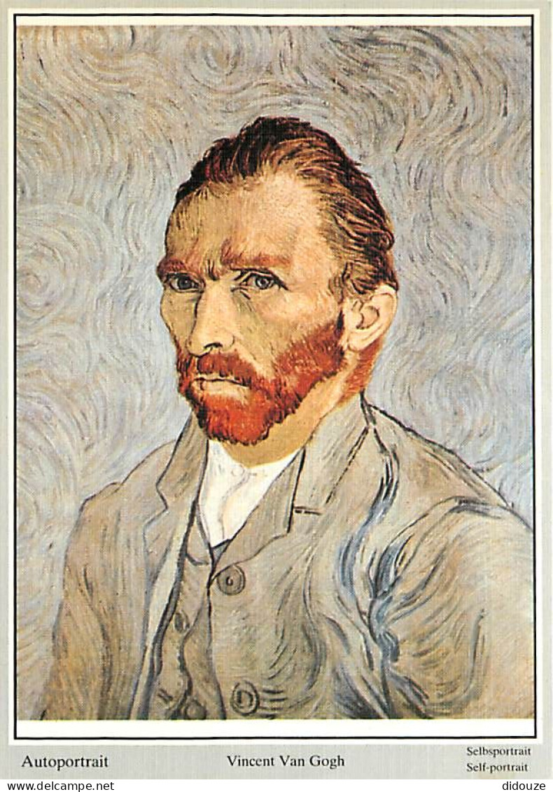 Art - Peinture - Vincent Van Gogh - Autoportrait - Seibsportrait - Self-portrait - CPM - Carte Neuve - Voir Scans Recto- - Peintures & Tableaux
