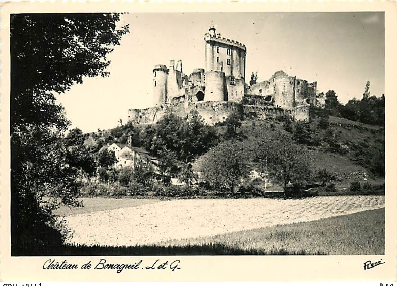 47 - Bonaguil - Le Château - Carte Dentelée - CPSM Grand Format - Carte Neuve - Voir Scans Recto-Verso - Otros & Sin Clasificación