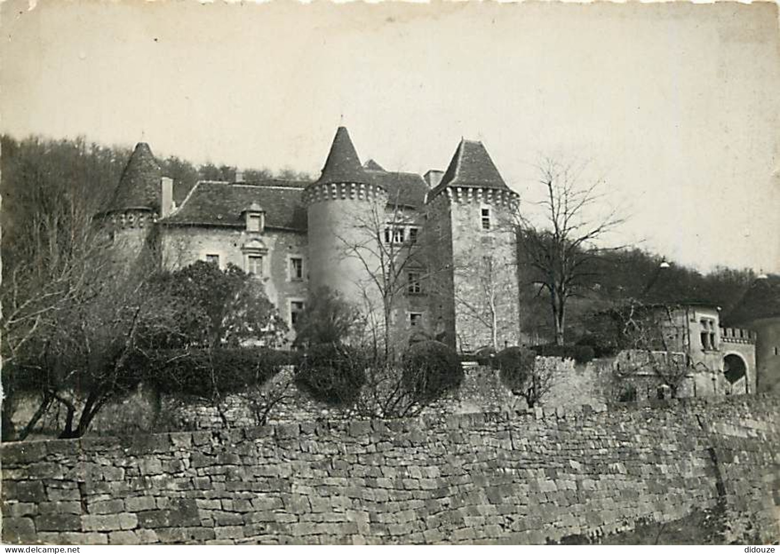46 - Figeac - Château De Ceint D'Eau - Carte Dentelée - CPSM Grand Format - Voir Scans Recto-Verso - Figeac