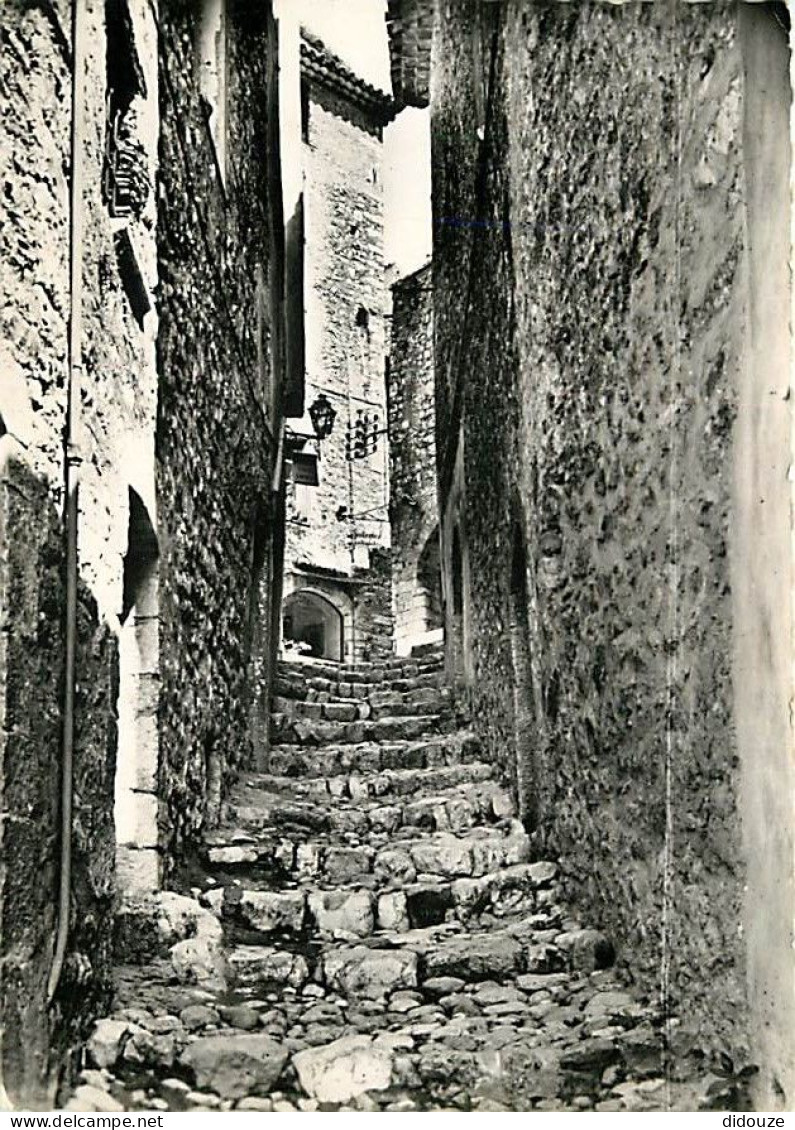 06 - Saint Paul De Vence - Rue Du Sous-Barie  - Carte Dentelée - CPSM Grand Format - Voir Scans Recto-Verso - Saint-Paul