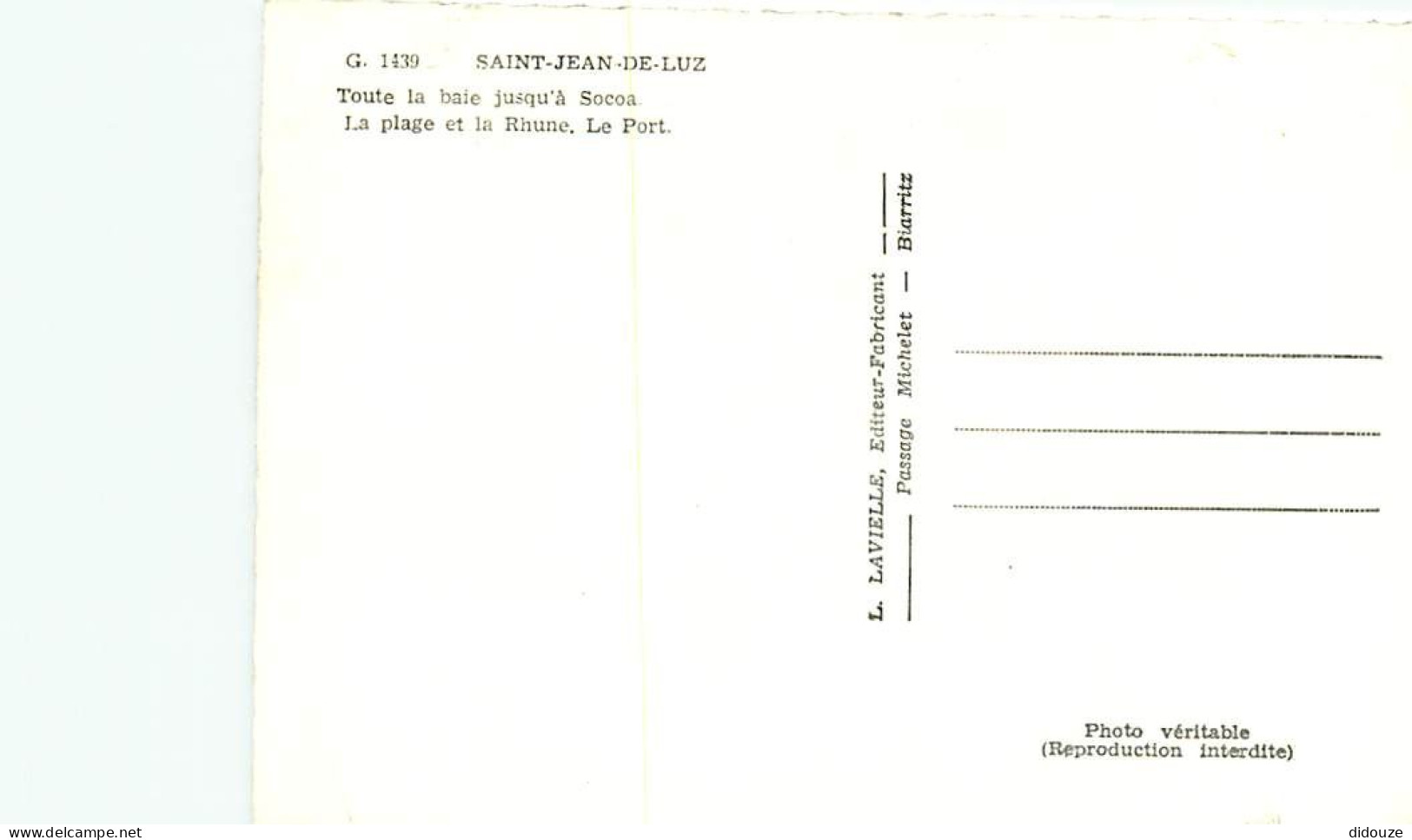 64 - Saint Jean De Luz - Multivues - Mention Photographie Véritable - CPSM Grand Format - Carte Neuve - Voir Scans Recto - Saint Jean De Luz