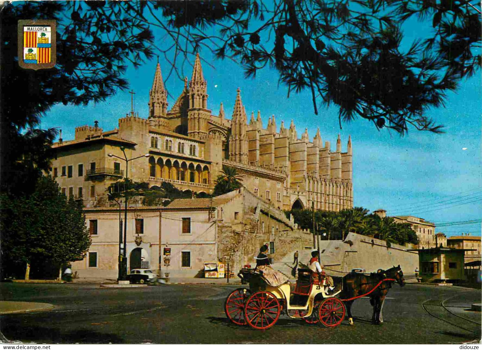 Espagne - Espana - Islas Baleares - Palma De Mallorca - La Catedral - La Cathédrale - Chevaux - CPM - Voir Scans Recto-V - Palma De Mallorca