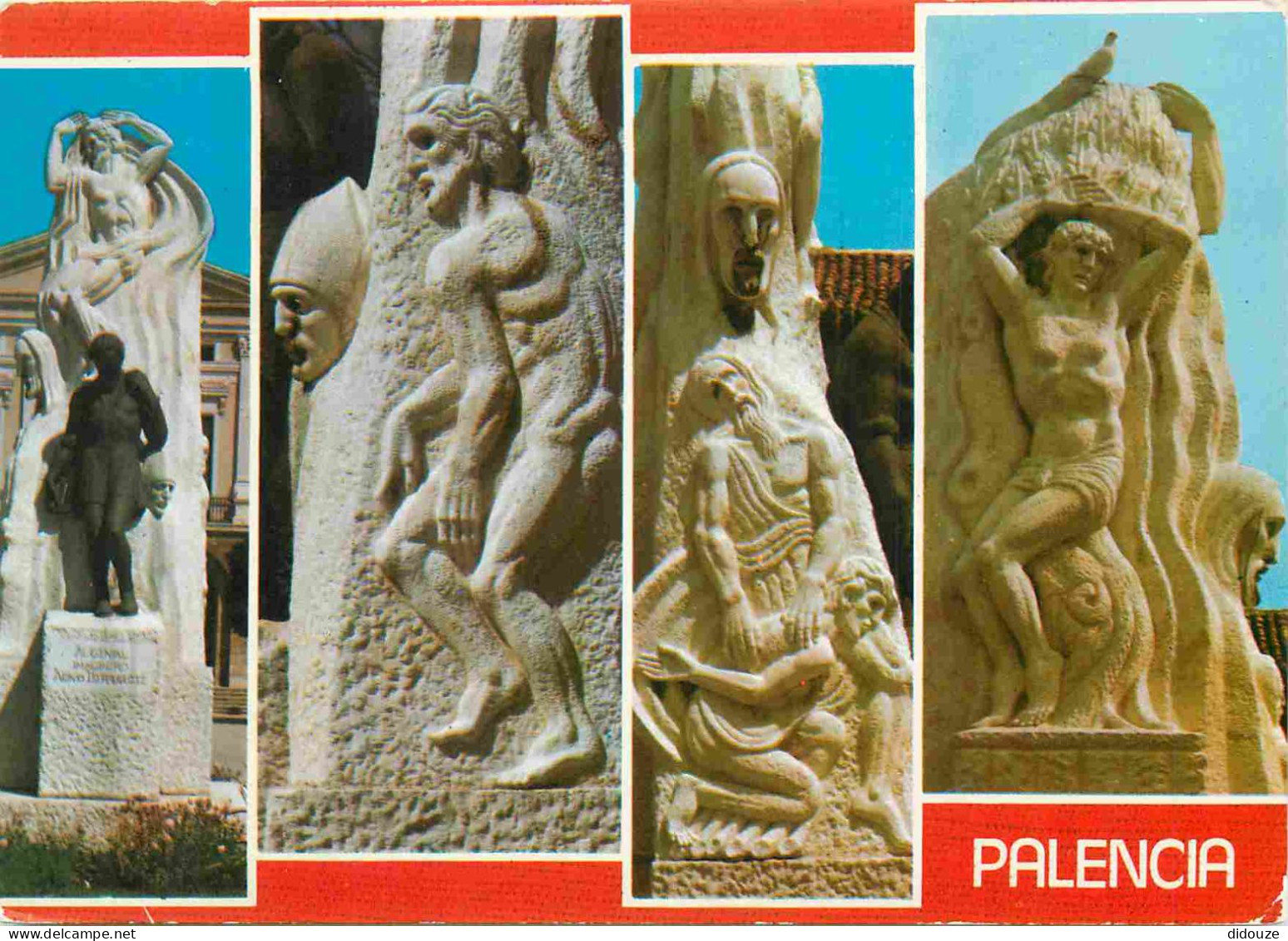 Espagne - Espana - Castilla Y Leon - Palencia - Monumento A Berruguete - Multivues - CPM - Voir Scans Recto-Verso - Palencia