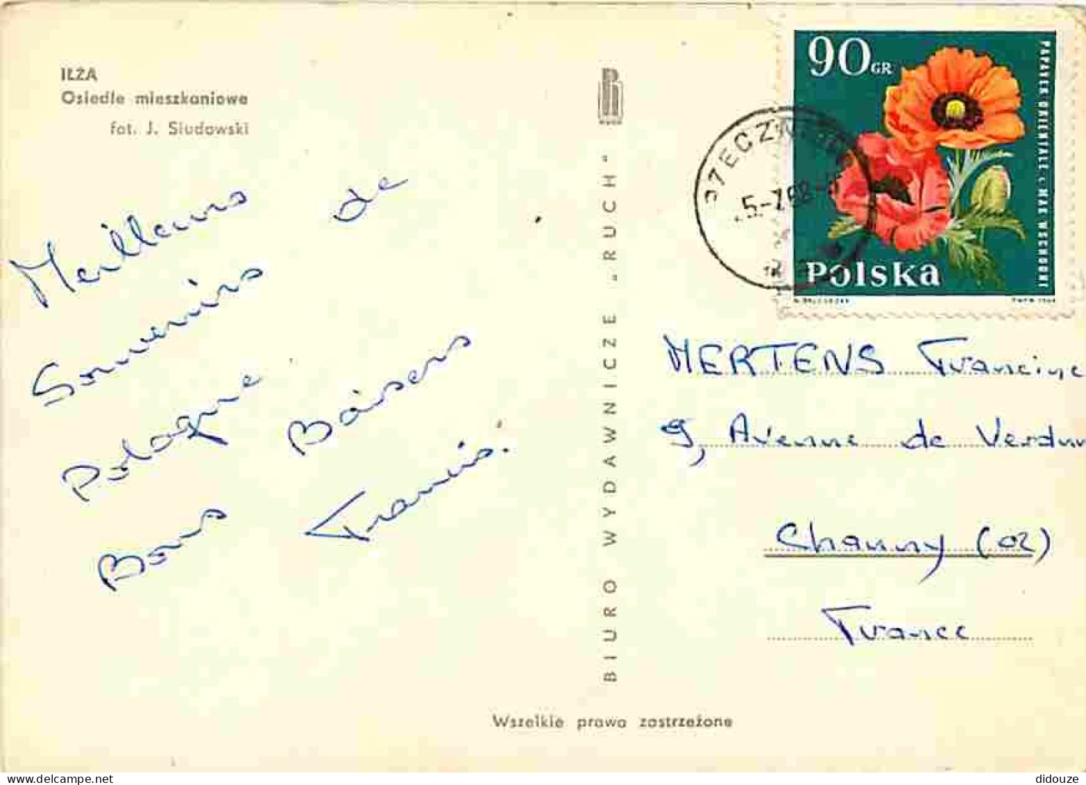 Pologne - Ilza - Osiedie Mieszkaniowe - Voir Timbre De Pologne - Etat Pli Visible - CPM - Voir Scans Recto-Verso - Poland