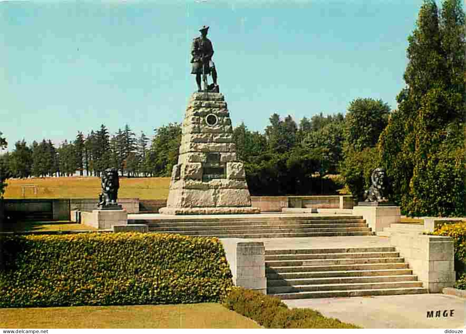 80 - Beaumont - Hamel - Monument Ecossais - Newfoundland Park - 51e Highland Division Mémorial - CPM - Voir Scans Recto- - Autres & Non Classés