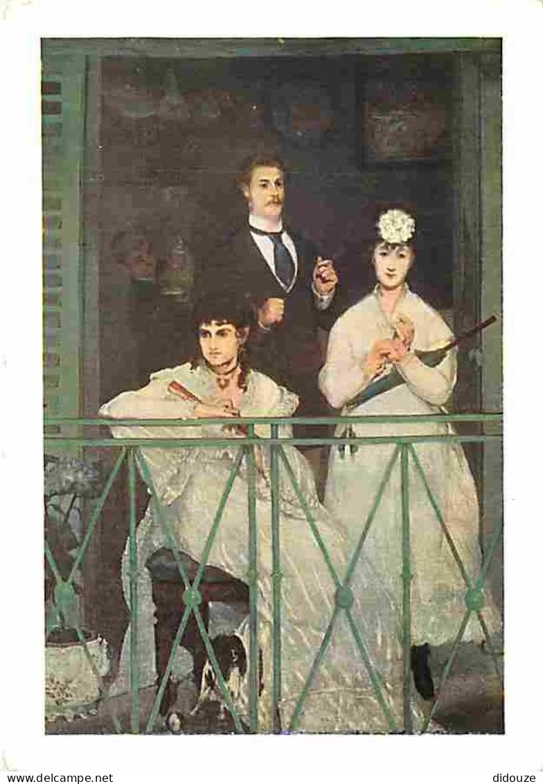 Art - Peinture - Edouard Manet - Le Balcon - CPM - Voir Scans Recto-Verso - Malerei & Gemälde