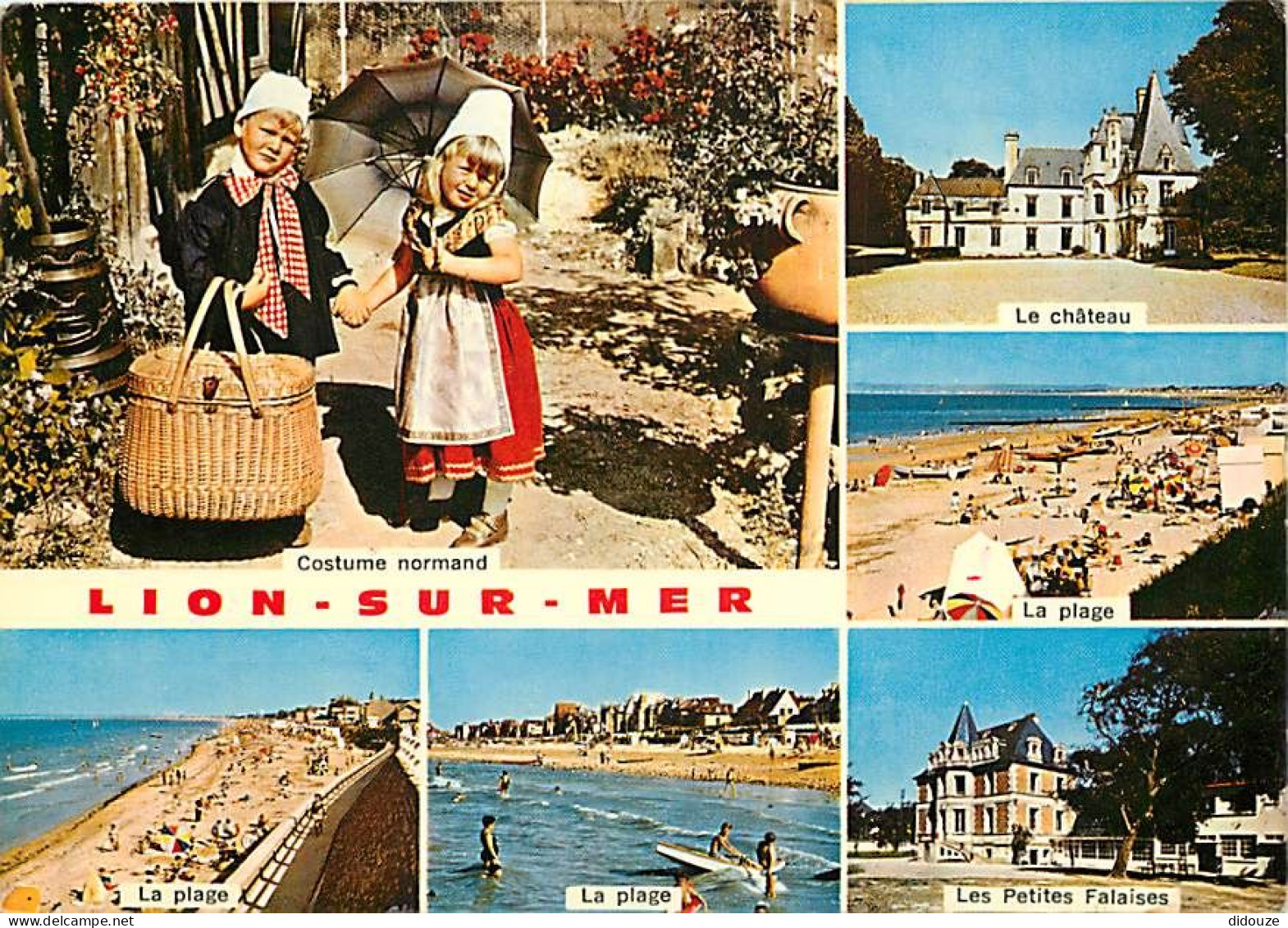 14 - Lion Sur Mer - Multivues - Enfants - Folklore - CPM - Voir Scans Recto-Verso - Sonstige & Ohne Zuordnung