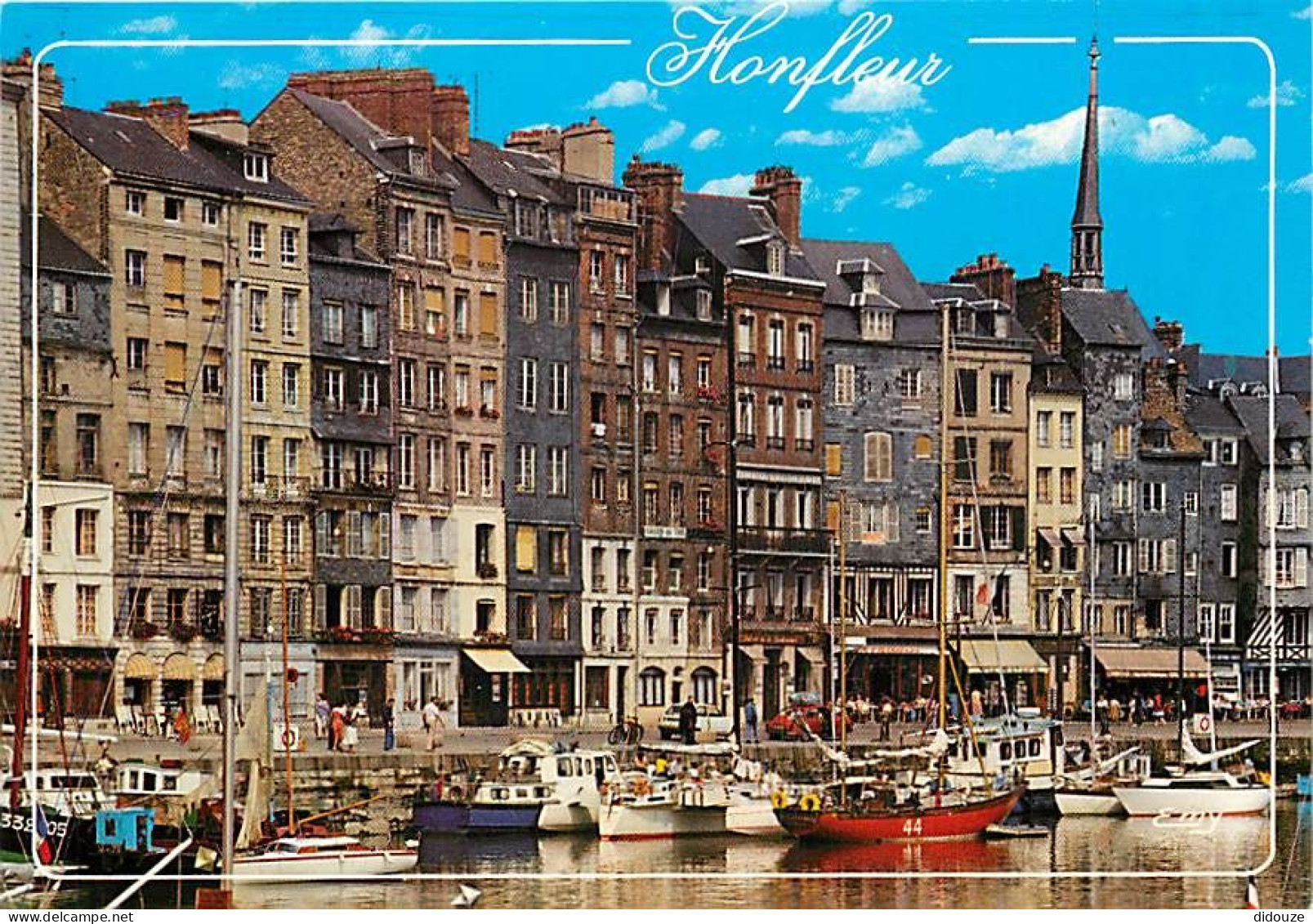 14 - Honfleur - Les Façades Typiques Du Quai Sainte-Catherine - Carte Neuve - CPM - Voir Scans Recto-Verso - Honfleur