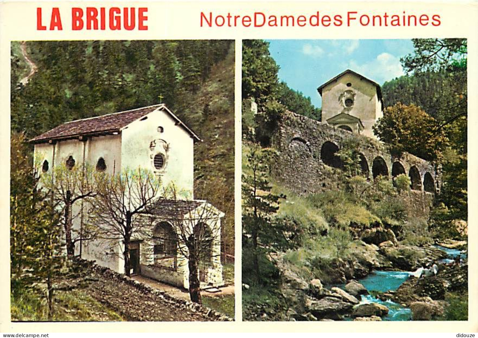 06 - La Brigue - La Chapelle Notre Dame Des Fontaines - Multivues - CPM - Carte Neuve - Voir Scans Recto-Verso - Sonstige & Ohne Zuordnung