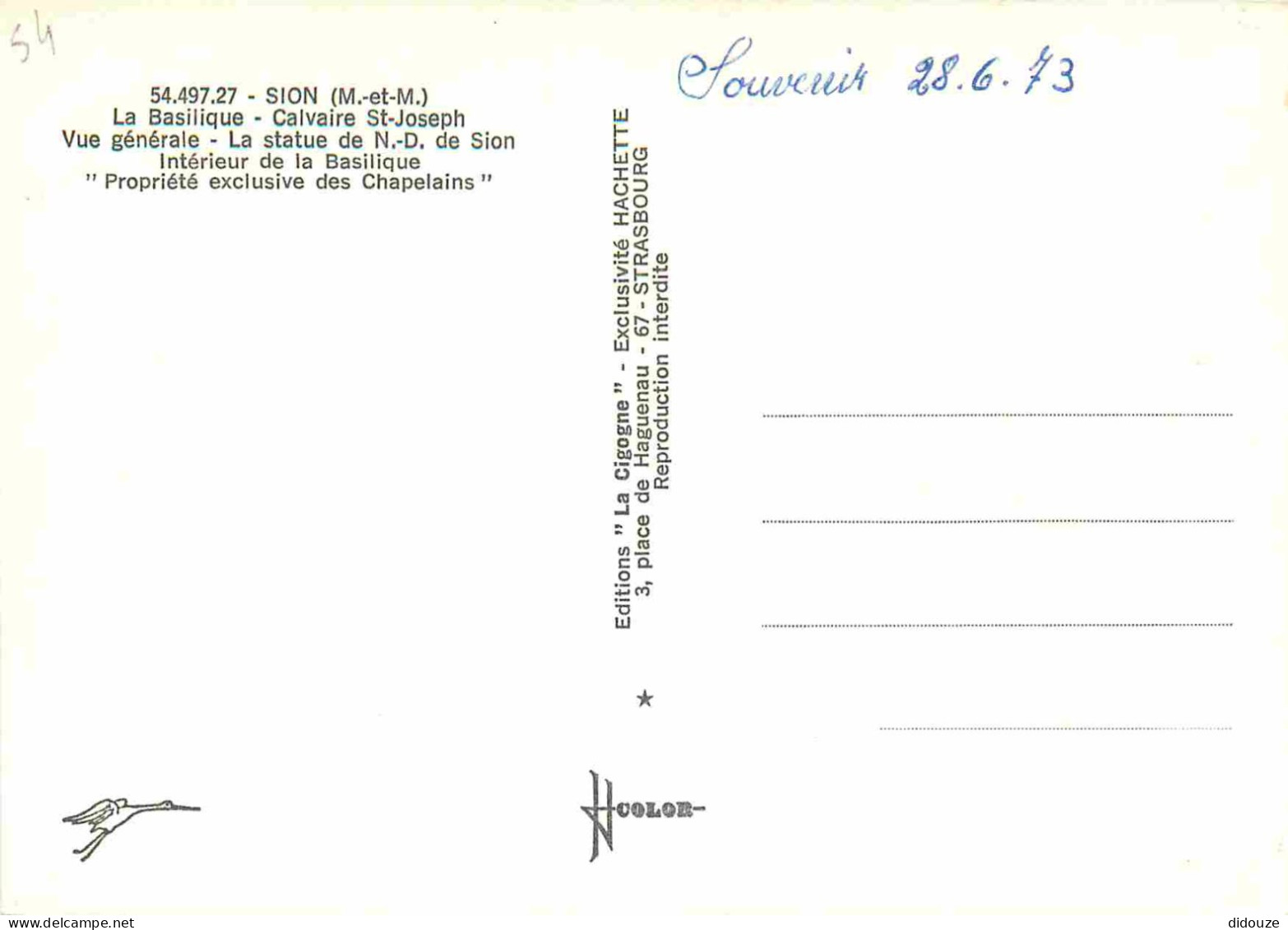 54 - Vezelise - Pèlerinage De Notre Dame De Sion - Multivues - Blasons - CPM - Voir Scans Recto-Verso - Vezelise