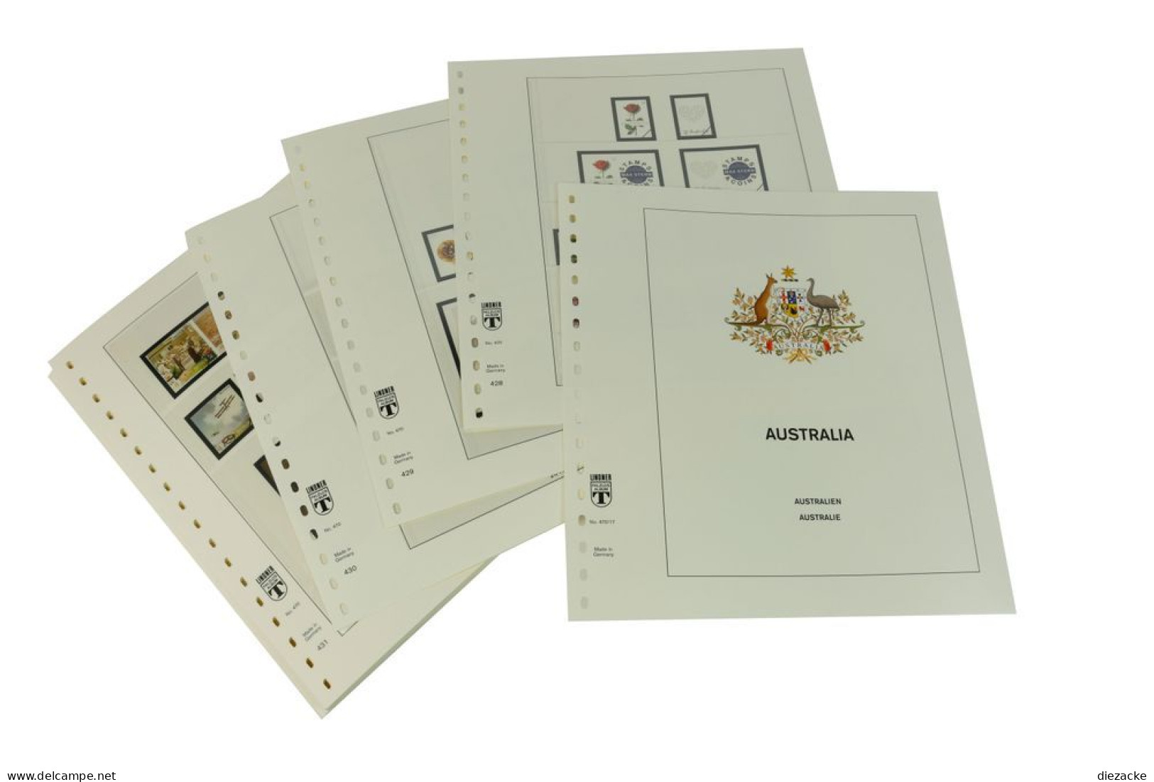 Lindner-T Australien 2019-2020 Vordrucke 470-19 Neuware ( - Pre-printed Pages