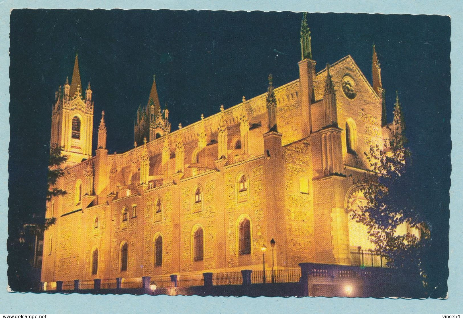 MADRID - Iglesia De San Jeronimo De Noche - Madrid