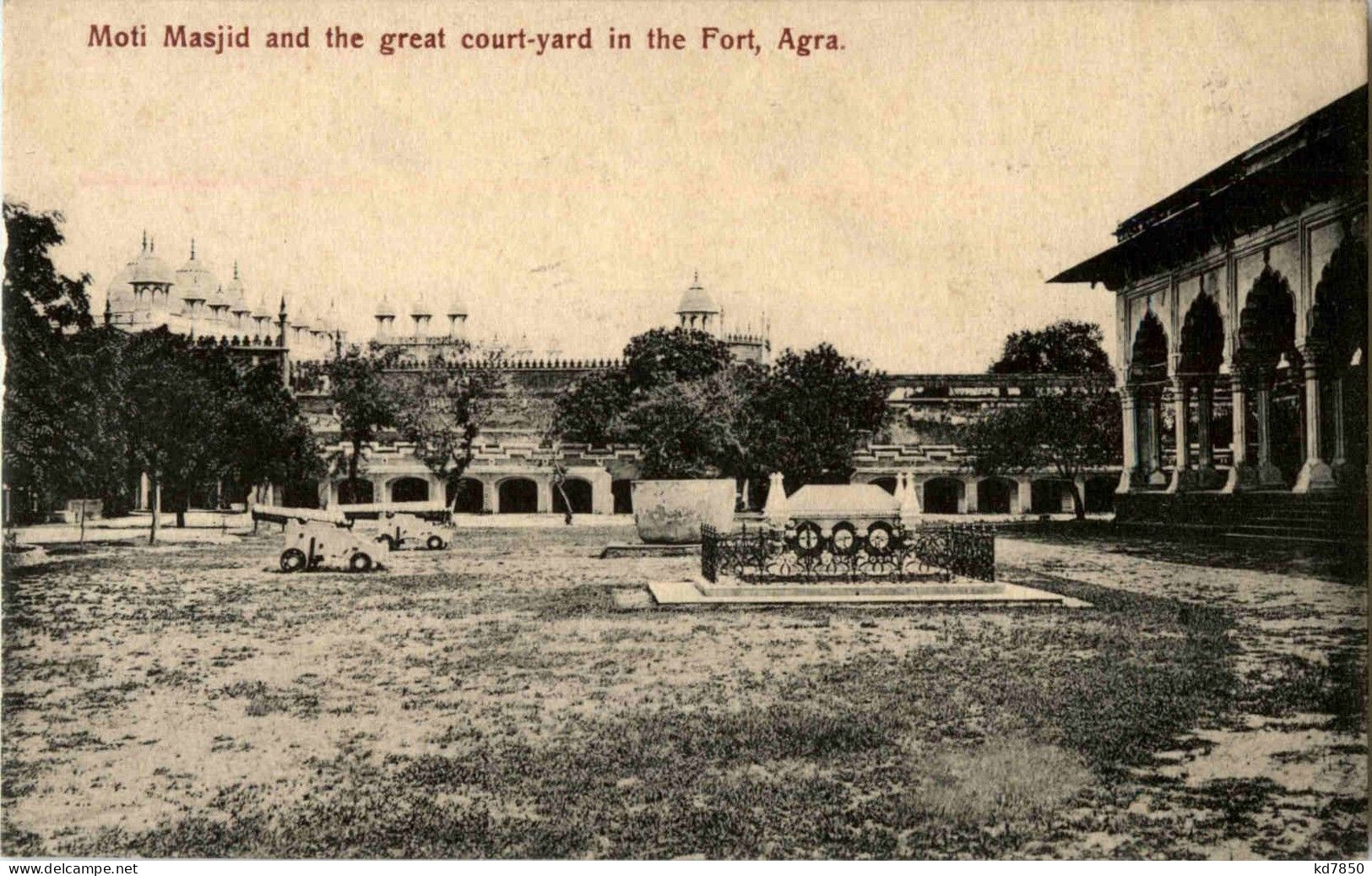 Agra - Moti Masjid - Inde