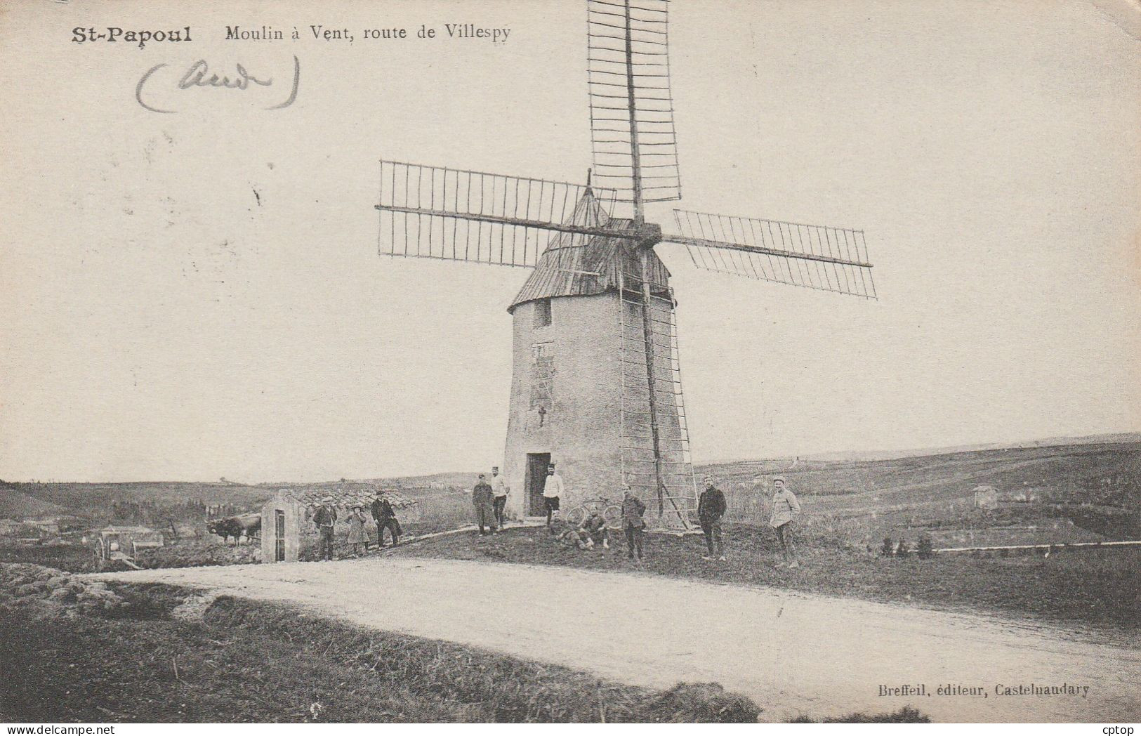 Saint Papoul , Moulin A Vent , Route De Villespy - Autres & Non Classés