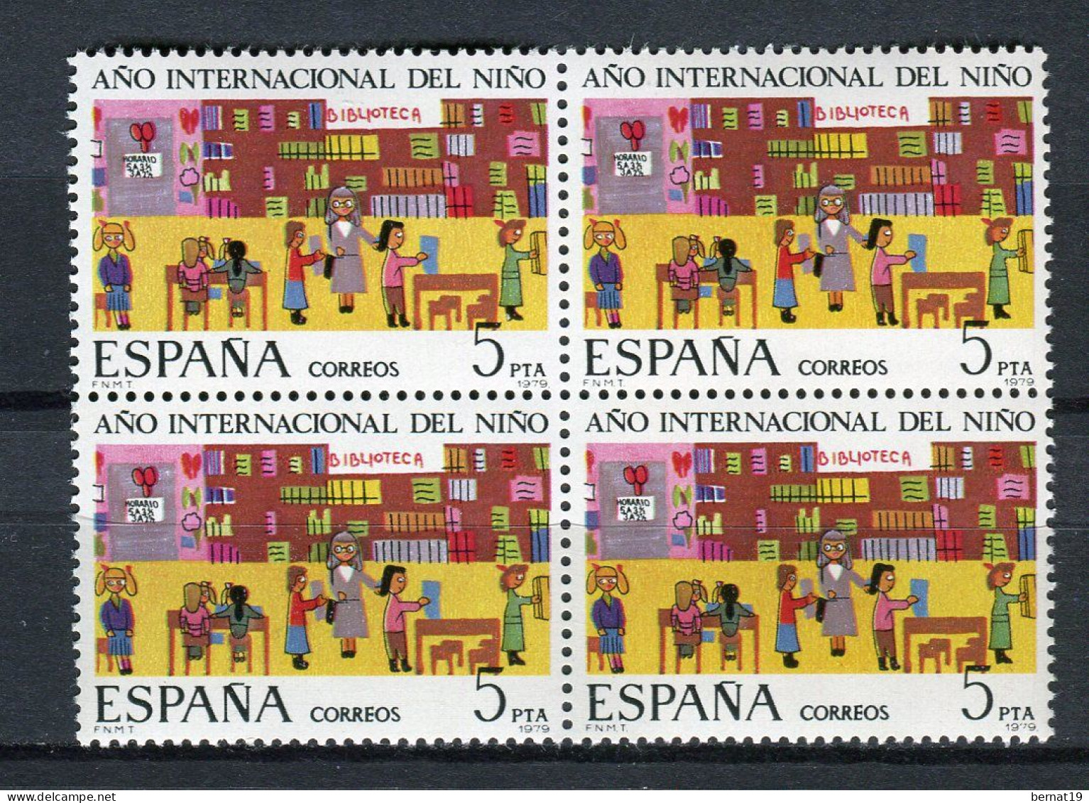 España 1979 Completo X 4 (en Bloques De 4) ** MNH. - Full Years