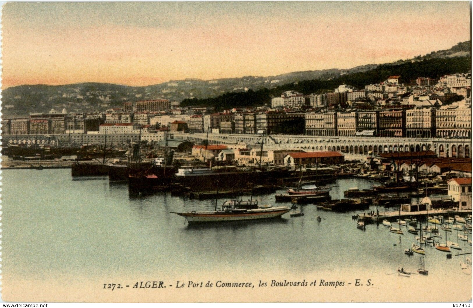 Alger - Le Port De Commerce - Alger