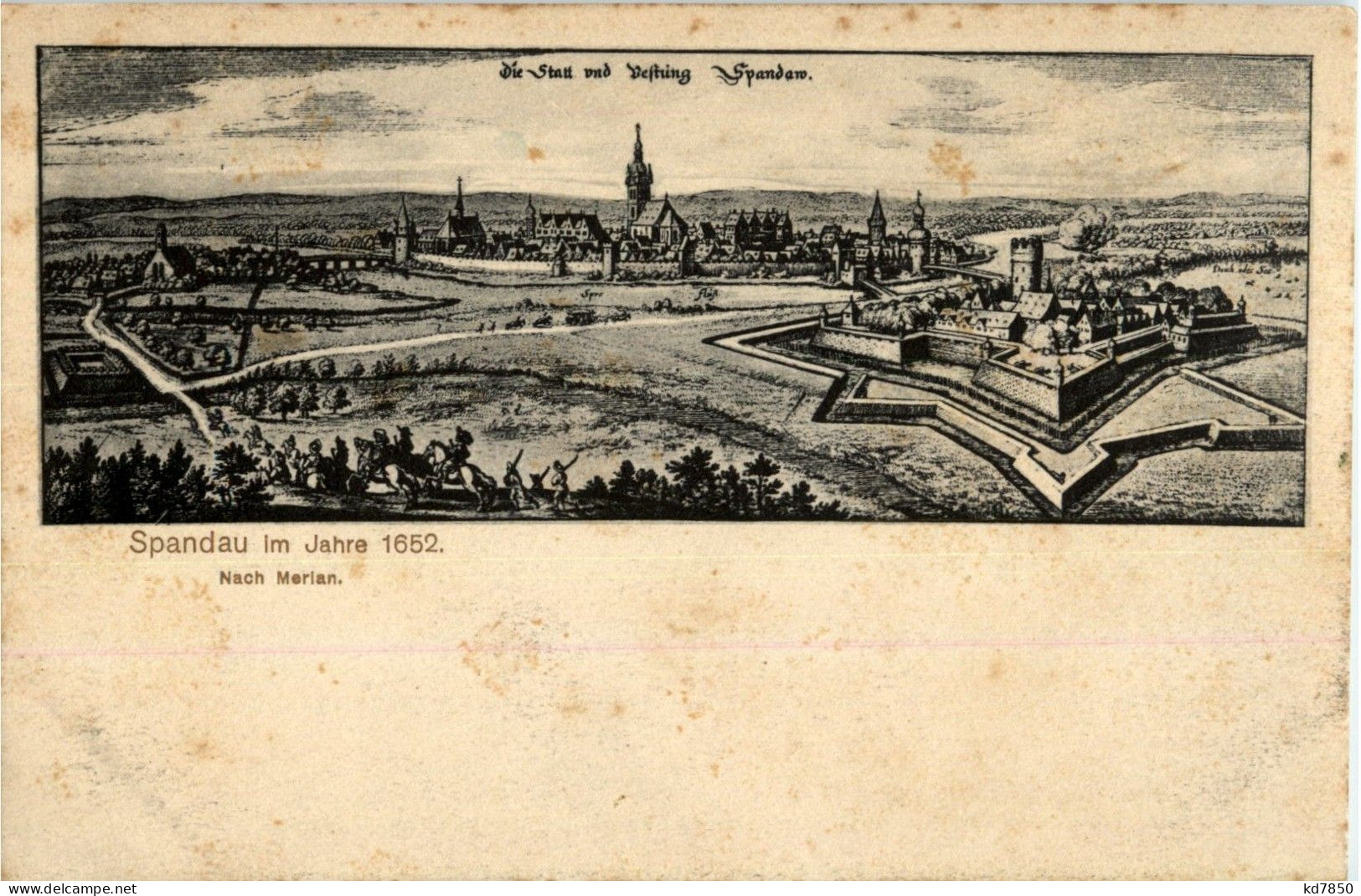 Spandau Im Jahre 1652 - Spandau