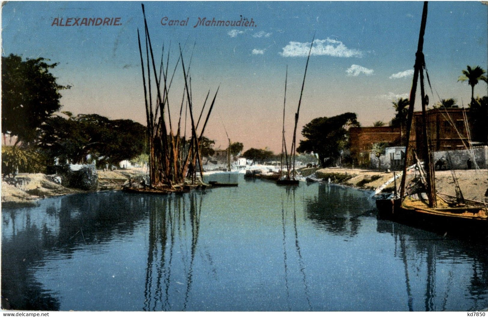 Alexandria - Canal Mahmoudieh - Alexandrië