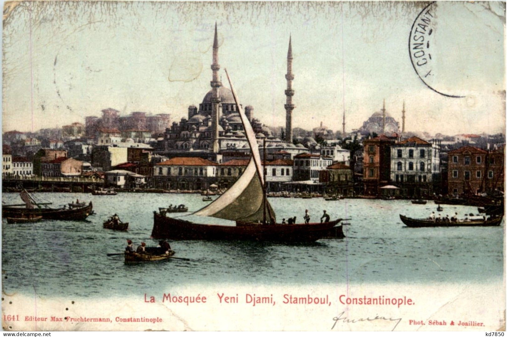 Constantinople - La Mosquee Yeni Djami - Turkey