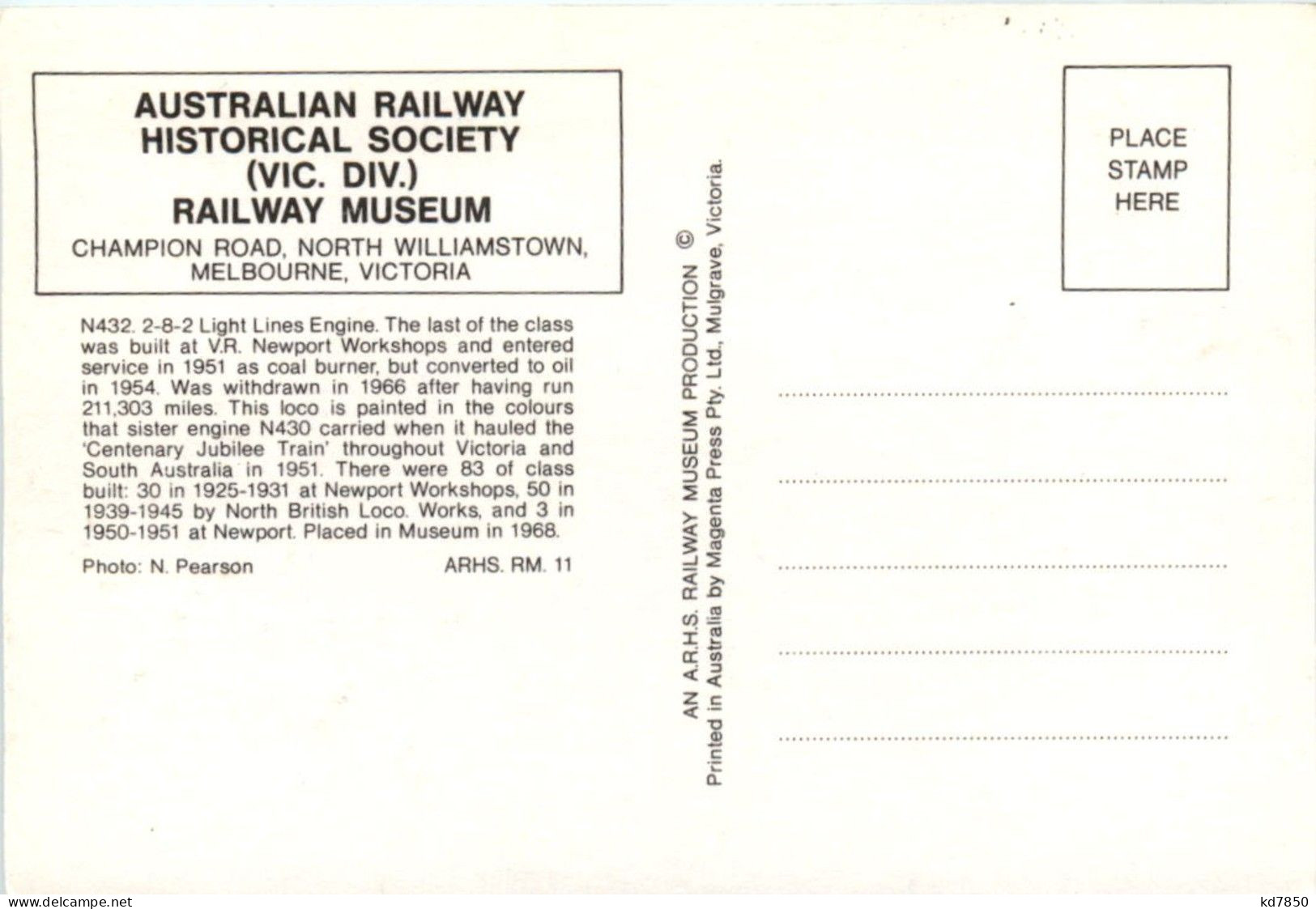 Australian Railway - Eisenbahnen