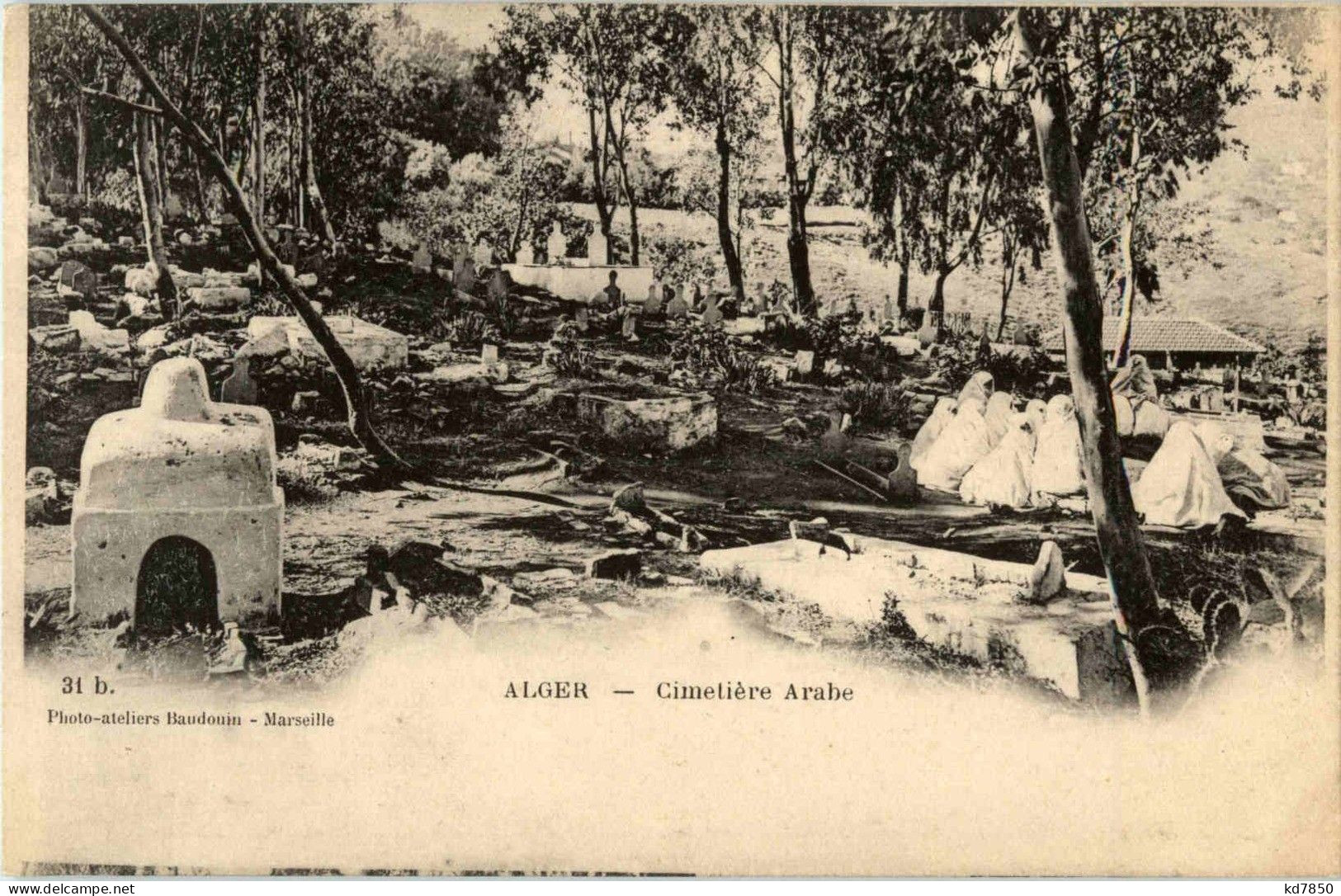 Alger - Cimetiere Arabe - Alger