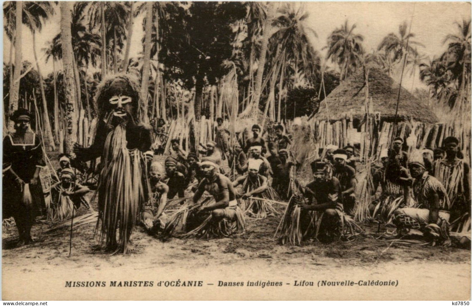 Mission Maristes D Oceanie - Danses Indigenes - Lifou - Nieuw-Caledonië