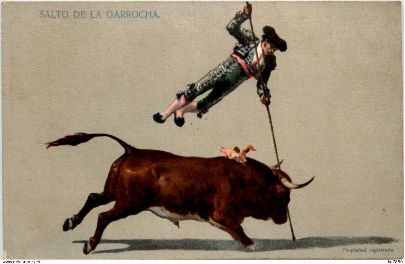 Salto De La Garrocha - Stierkampf