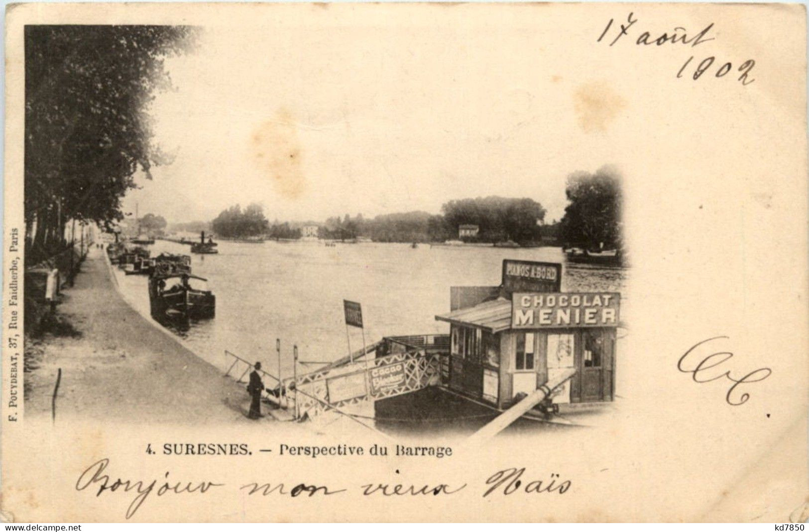 Suresnes - Perspective Du Barrage - Suresnes