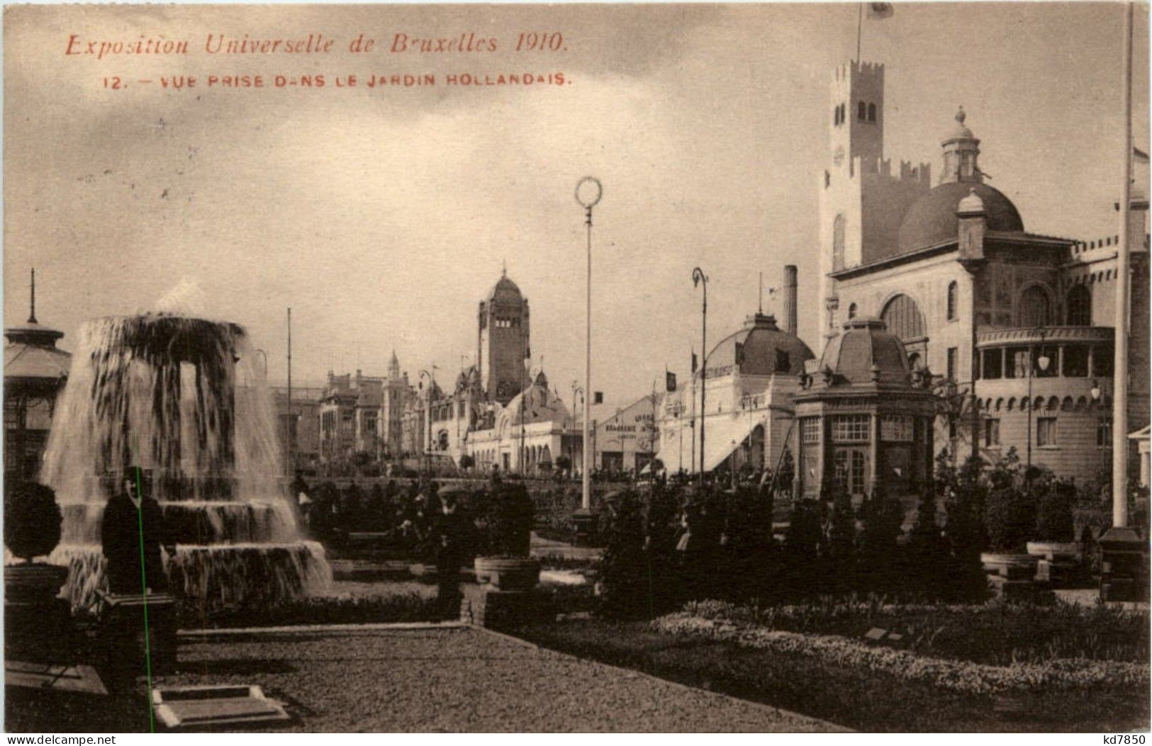 Bruxelles - Exposition Universelle 1910 - Weltausstellungen